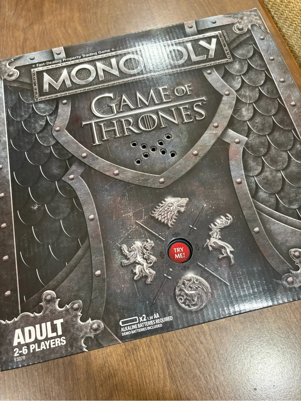 Monopoly Game of Thrones Board Game - 100% Complete